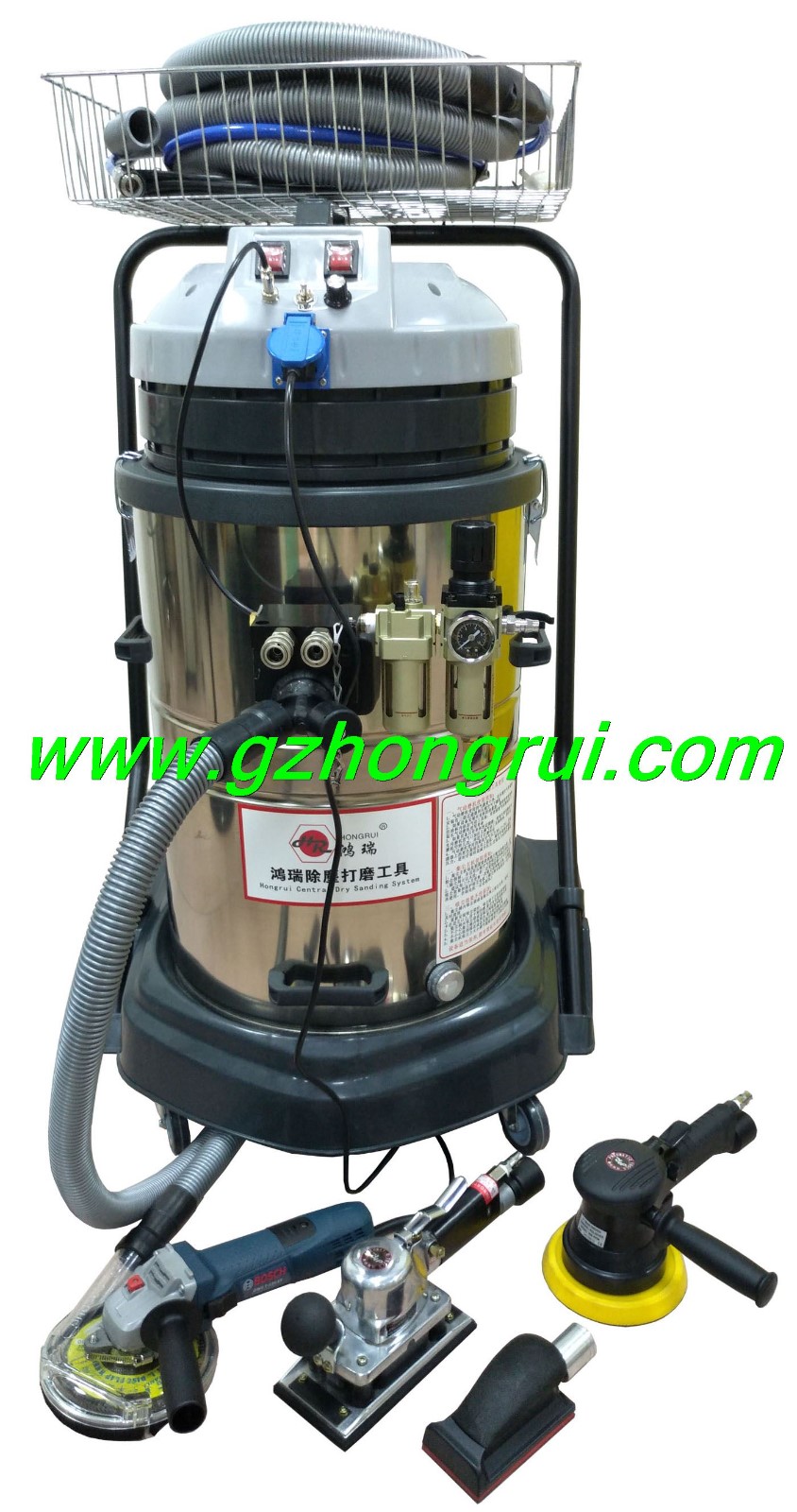 鴻瑞 玻璃鋼制品環保打磨設備 打磨時沒有粉塵飛散，確保工作環境清潔