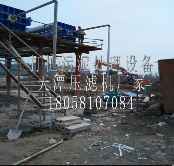 壓濾機出租 杭州壓濾機出租 打樁壓濾機出租，河道清淤泥漿處理