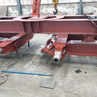 長垣杰運運梁平車制作現場