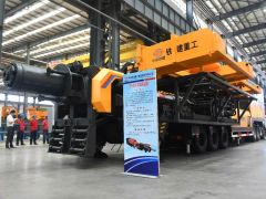 國產(chǎn)首臺(tái)新型千米級(jí)水平取芯鉆機(jī)成功下線！