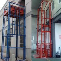 遼寧本溪現場安裝液壓貨梯