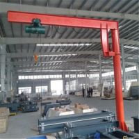 遼寧法庫現(xiàn)場安裝懸臂起重機