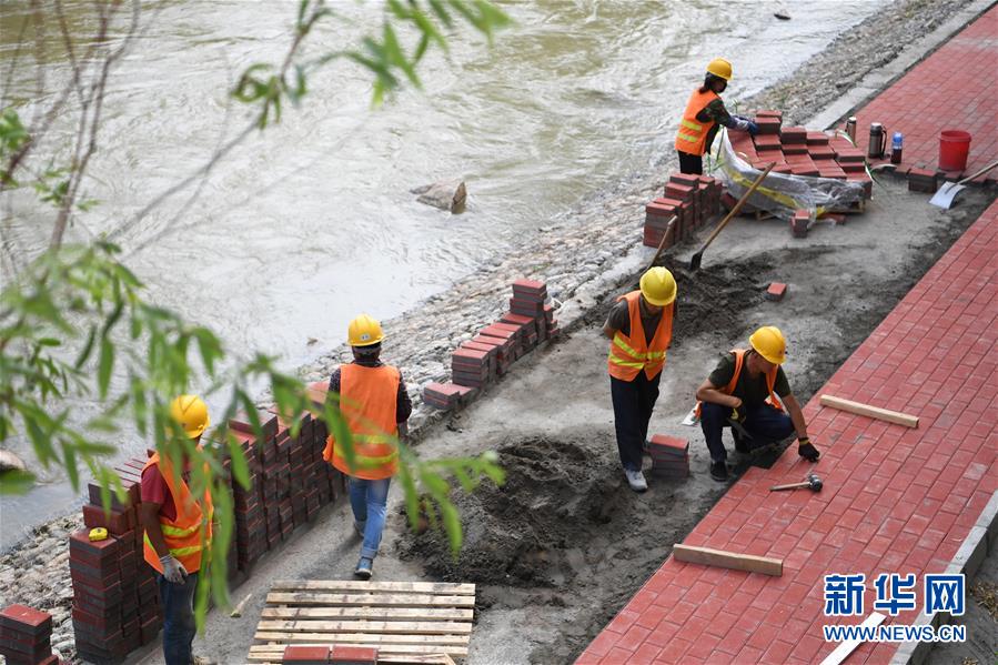 (社會)(3)黃河蘭州段20公里健身步道循環圈即將建成投用