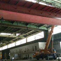 沈陽起重機-QD雙梁橋式起重機大修現(xiàn)場