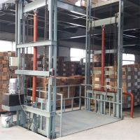 小型電動升降機 導軌式升降貨梯 卸貨升降平臺