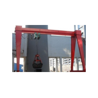 云南昆明起重機｜昆明行車｜昆明單梁門式抓斗起重機維保