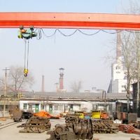 甘肅抓斗門式起重機