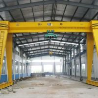 成都都江堰雙梁門式起重機，行車訂做