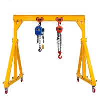 南京起重機-無軌移動小龍門，輕小型起重機制作